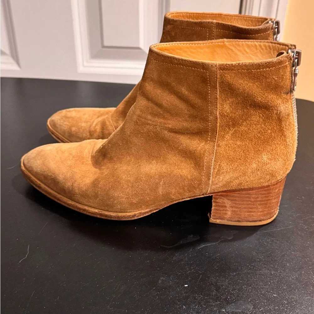 Rag & bone Tan Suede Ankle Boots size 39